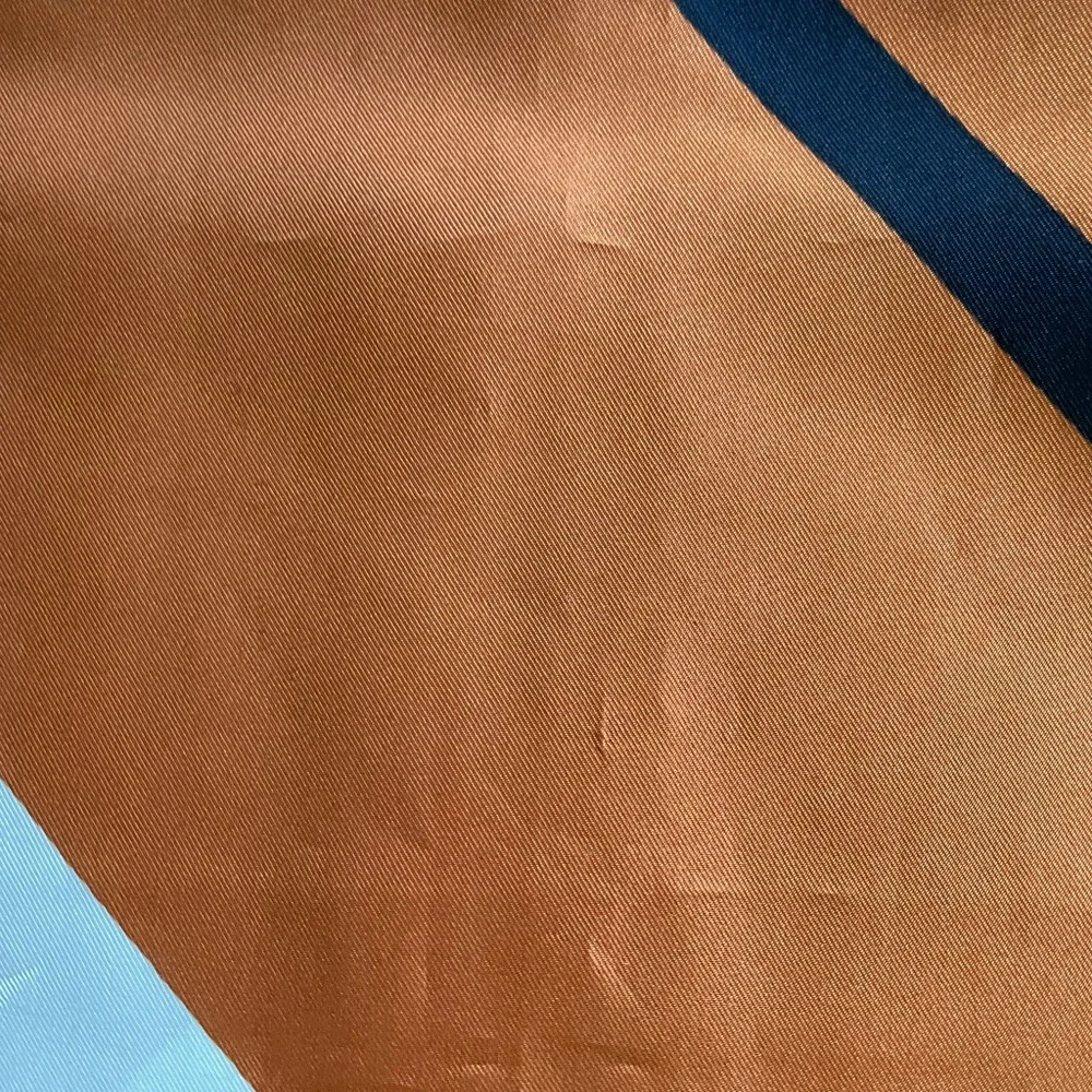 LOEWE Silk Fringe Scarf Hand Rolled